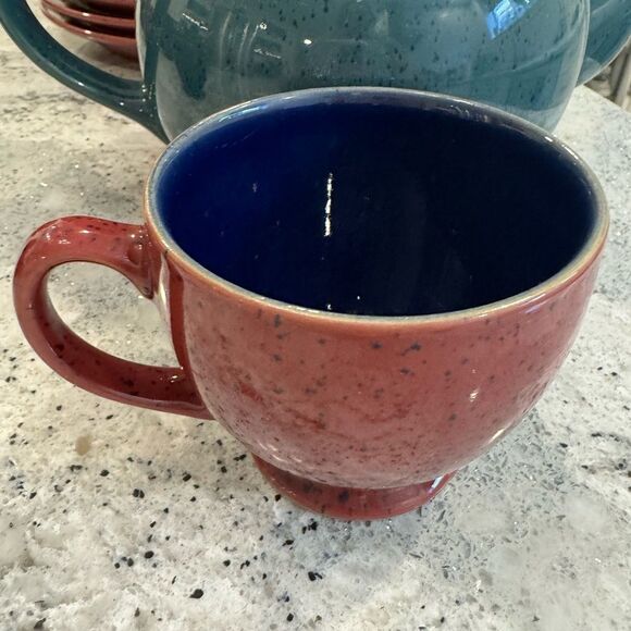 Denby Harlequin Tea Cup - Picture 1 of 2